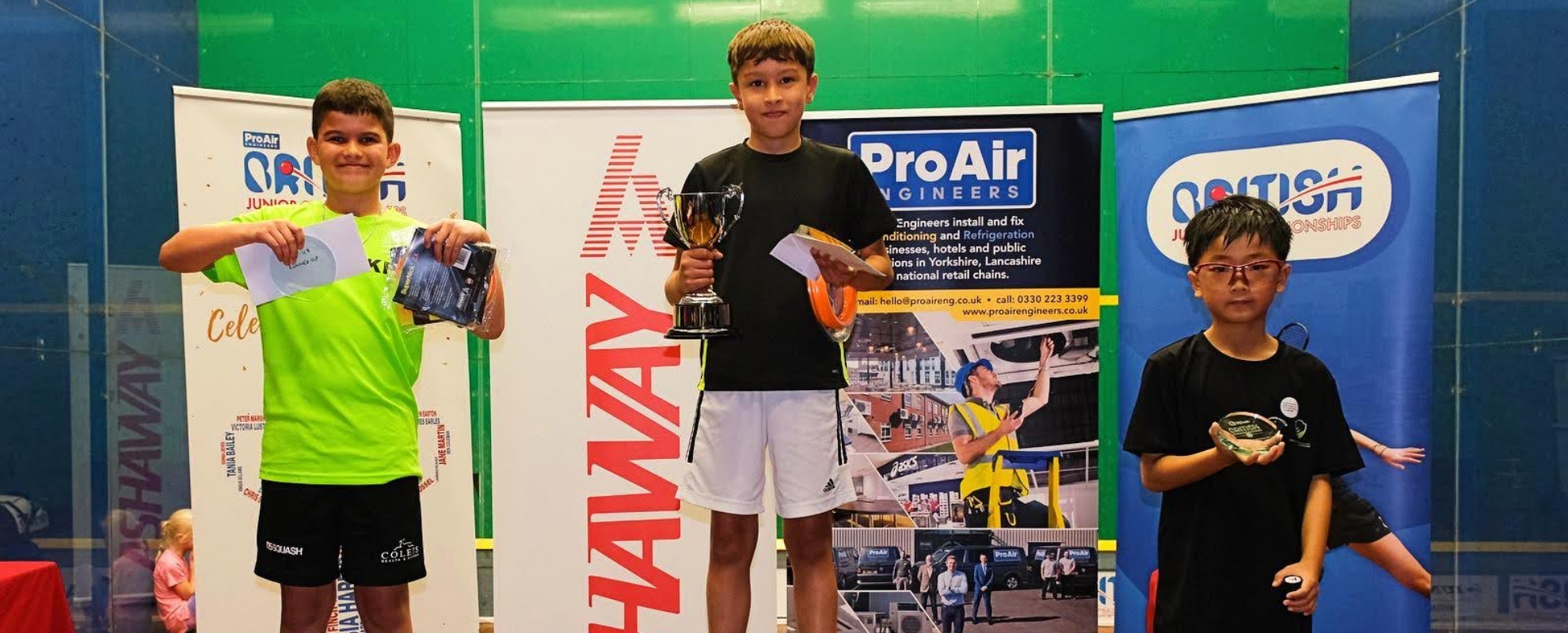 East Yorkshire’s Hall becomes National Squash Champion